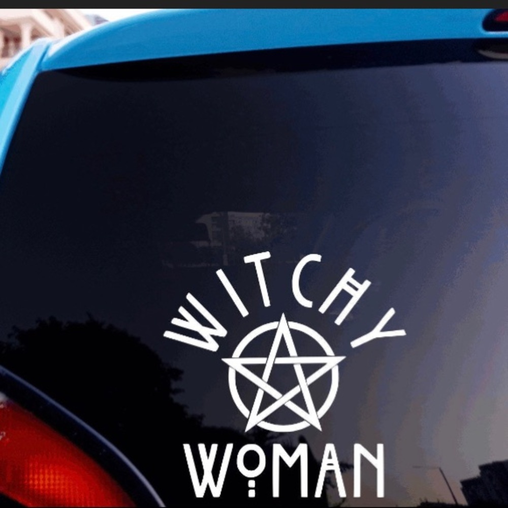 Witchy Woman window Decal